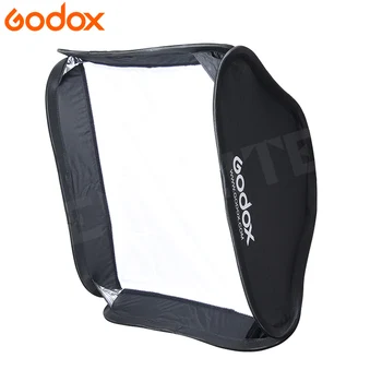 Godox 60*60cm Flash Difuzor Foto Studio Softbox Soft Box za Speedlite Bliskavica brez S-vrsta Nosilec Bowens Imetnika