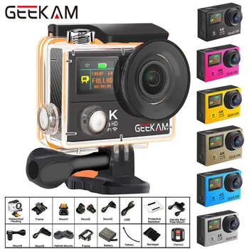 GEEKAM H3R/H3 Akcijske Kamere Ultra HD 4K/30fps 20MP WiFi 2.0