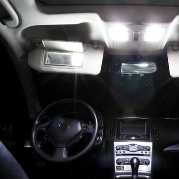 Shinman 10X auto Napak LED Notranja Luč Kit Paket Za Infiniti G35 Limuzina LED Notranjost Paket (2003-2006)
