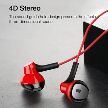 EARDECO Žične Slušalke Slušalke 3.5 mm, uho, Telefonske Slušalke Bas Slušalke Z Mikrofon Stereo Slušalke Čepkov za Xiaomi Iphone