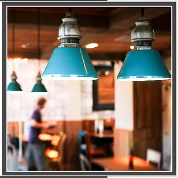 LuKLoy Industrijske Letnik Severni Evropi MANSARDA Slog Železa Retro Kuhinje Obesek Lučka za Odtenek Svetlobe, Cafe, Restavracija Dekoracijo