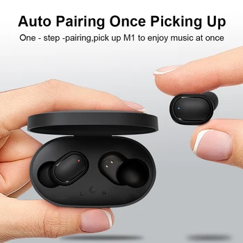 WEKOME M1 TWS 5.0 Bluetooth Slušalke 3D Stereo Brezžična Hearphones Čepkov Slušalke za Andorid Ios fone de ouvido z Dvojno Mic