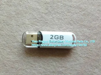 Kakovostno vezenje pralni USB 2 GB pomnilnika flash / USB pen skladiščenje, Tajima Barudan SWF Vesel Ricoma rezervni deli, trgovina 736750