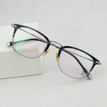 Blagovne znamke Kvadratnih optičnih očal okvir Moških 2020 novo Vintage očala za kratkovidnost računalnik oči očala okvirji za ženske, okviri za očala