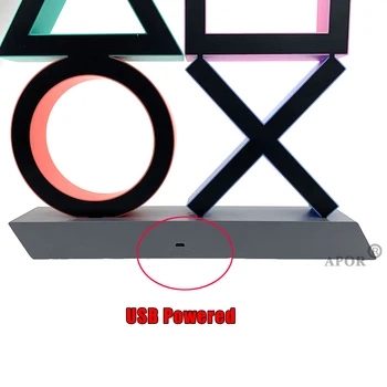 Nov Prihod ! Za PS4/PS5 Igra Ikono luč za Playstation Igralci Horizontalni in Vertikalni Model Darilo za Božič Dropshipping