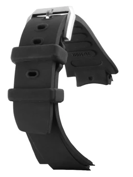 26*16 mm Nepremočljiva Potapljanje Silikonske Gume Watchband Trak za IWC Watch Samodejno Človek Ocean IW354807 IW353804 Črna z Orodja