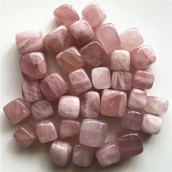 100 g 10-30mm Naravnih Pink Rose Quartz Crystal Cube Kamen Rock Žetonov Osebkov Zdravljenje Naravni Kamni in Minerali
