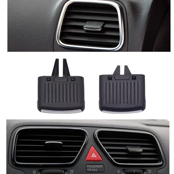 1PC za Volkswagen Scirocco A / C po izstopu Zraka s Črno Etiketo Posnetke Popravilo Kit / klimatske Vent