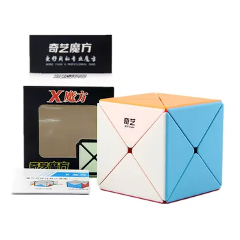 Qiyi X Kocka 2x2x2 X-oblikovan magic cube qiyi X hitrost kocka 2x2 Čudno-obliki sestavljanke, kocke Igrače