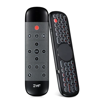 ZYF Z10 Letalski Miško Za 2,4 G Celoti Ozadja Brezžične Tipkovnice Touch-pad + Glas Remote + Anti-izgubil Funkcijo, za Android TV Box