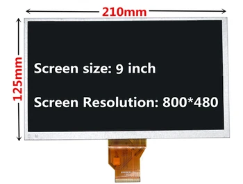 9-palčni LCD-Zaslon Zaslon z Oddaljenim Voznik Nadzorni Odbor 2AV HDMI VGA za Raspberry Pi Banana/Orange Pi mini računalnik
