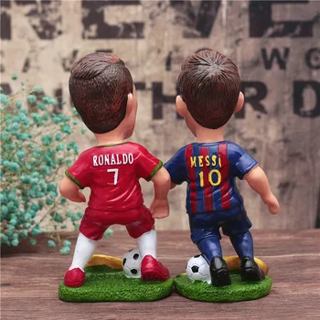 Novo Footabll Šport Star Cristiano Ronaldo Velike Igrače Model Messi Dejanje Lutke Figur Doma Dekor Svetovni Pokal Spominek Otroci Darilo