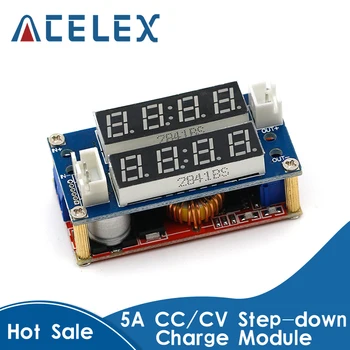 5A Nastavljiva Moč CC/CV Korak navzdol Polnjenje Modul LED Driver Voltmeter Ampermeter Konstantnim tokom konstantno napetostjo