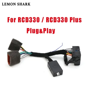 RCD330 Plus RCD360 Plug&Play ISO Quadlock Kabel CANBUS Dekoder Simulator Za VW Avto RADIO MIB