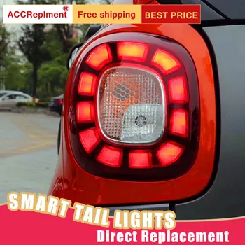 Avto Styling LED Rep Lučka za Benz, Smart Rep Luči 2016-2019 za Pametne Zadnje Luči DRL+Vključite Signal+Zavora+Povratne LED luči