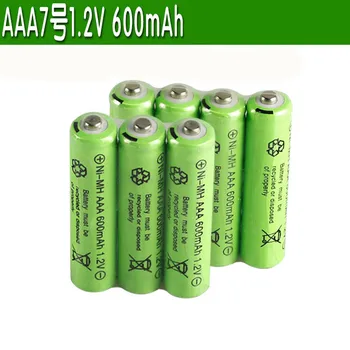 10psc/veliko polnjenje NI-MH baterije 1,2 v 600mah AAA daljinski upravljalnik RC igrače za ponovno polnjenje batteria veleprodajna cena Električna orodja