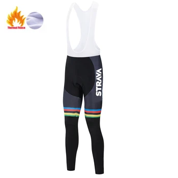 Moške športne tople zimske kolesarske hlače kolesarske hlače za kolesarjenje 9D gel blazinico kolesarska oblačila kolesarska gorsko kolo hlače