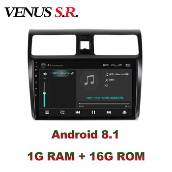 VenusSR Android 8.1 2.5 D avto dvd Za Suzuki Swift radio 2008-večpredstavnostna GPS Radio stereo gps navigacija