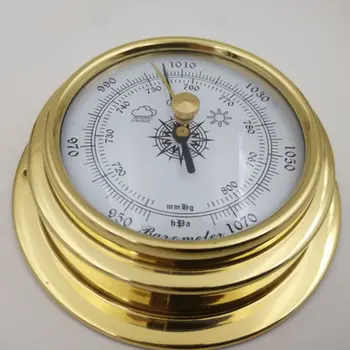 4 Cm 4 KOS/set Termometer, Higrometer Barometer Ure Ura Baker Lupini Cirkonij Morskih za Vremenske Postaje