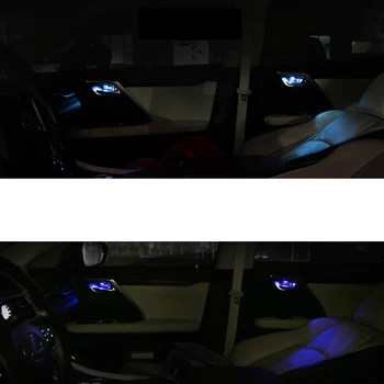 Lsrtw2017 za Lexus Rx RX300 RX200t RX450h Avto Notranja Vrata Skledo Vzdušje Svetlobe Dekorativna Notranja Ornamenti Dodatki