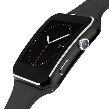 Bluetooth Smart Watch X6 Smartwatch Šport Pazi Za Moške Podpira TF KARTICE Sim Pedometer Za IOS Android Telefon Dropshipping