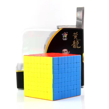 YuXin HuangLong 8x8x8 Magic Cube Strokovno Puzzle Izobraževalne Hitrost Vaja Možganov Odrasle Otroke, Igre Cubo Magico Igrača Darilo