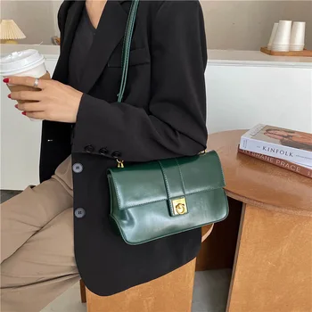 Visoko kakovostnega umetnega usnja dame vrečko 2020 priljubljena nov modni messenger bag luksuzni oblikovalec za ženske kvadratek vrečko