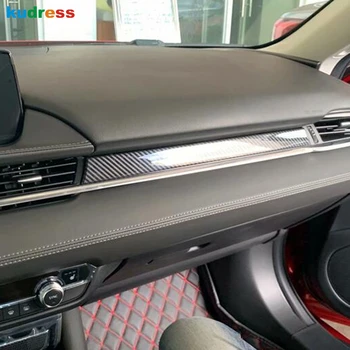 Za Mazda 6 Mazda6 Atenza 2019 2020 Dodatki za Avto armaturne plošče Centralni Nadzor Trim Kritje Ogljikovih Vlaken Notranje zadeve Ornamenti LHD