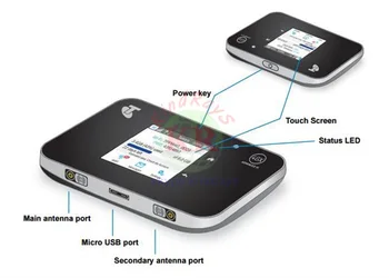 Staro in uporabljajo odklenjena netgear ac810 4g usmerjevalnik wi-fi 4g wifi dongle lte Wireless Aircard 810S LTE wifi usmerjevalnik kartice sim