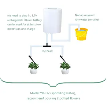 Vrt Samodejno Zalivanje Naprave Inteligentni Vodna Črpalka Dripper Spraviti Kapljično Namakanje Sistem Sprinkler Časovno Vrta Za Dom