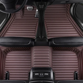 Po meri 5 Sedež avtomobila, predpražnike za tesla model 3 Model S Model X, Y avto dodatki preprogo alfombra