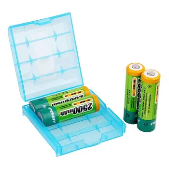 100 KOZARCEV/Veliko Pisane Plastične Baterije Primeru Imetnik Škatla za Shranjevanje Za 10440 14500 AA/AAA Baterije Polje Posodo Torba Organizator Škatle