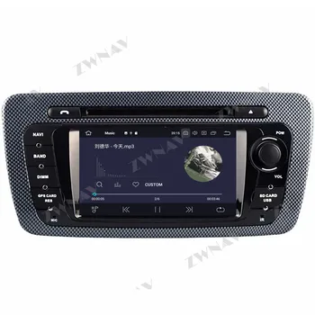 64GB DSP Carplay Za SEAT IBIZA 2009 2010 2011 2012 2013 Android GPS Igralec Avtomobilsko Navigacijo, Audio Stereo Radio, Diktafon, Vodja Enote