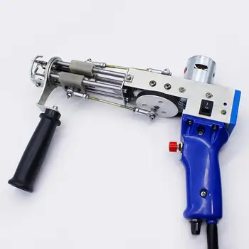 Električni preprogi taftiranje pištolo ročno pištolo Preprogo tkanje zgrinjati stroji Zanke Kup TD-02