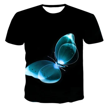 Moda Poletje Tshirt Moški 2020 Novo 3D Živali Tiskanje moška T-Shirt Dihanje Ulične Preplete Tiskanje T Shirt Moški XXS-6XL