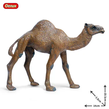 Oenux Original Divje Puščavo Kamela Simulacije Živali Kameel Kamele Družinski Model figuric PVC Veren Izobraževalne Otroci Igrače