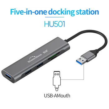 10 v 1 Tip C USB 3.1 Razširitveno Postajo HDMI je združljiv VGA priključek RJ45 Ethernet USB Adapter SD TF Card Reader 3.5 mm Audio Polnjenje