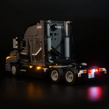 LED Luči Komplet za Tehnika Serije 42078 in 20076 na Mack AnthBig Tovornjak Set ( avto, ki niso vključene)