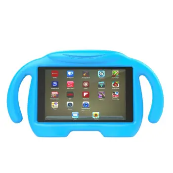 Za Amazon Kindle Fire 7 2017 Primeru Otroci Tablet Protecter Lupini shockproof EVA ročni Stojalo Pokrov za Kindle Fire7 2019