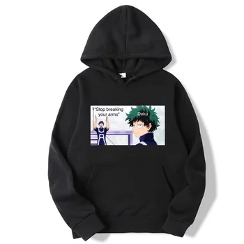 Novi Japonski Anime Moj Junak Univerzami hoodie Kul dolg Rokav Natisnjeni puloverju TopsXS-4XL