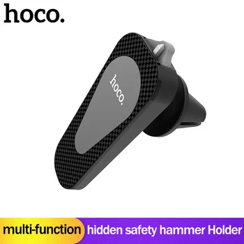 HOCO multi-funkcijska Magnetna Avto Nosilec za Telefon za iphone X XS Max Samsung Zraka Vent Mount Magnet v Avto, Mobilni Telefon, Držalo, Stojalo