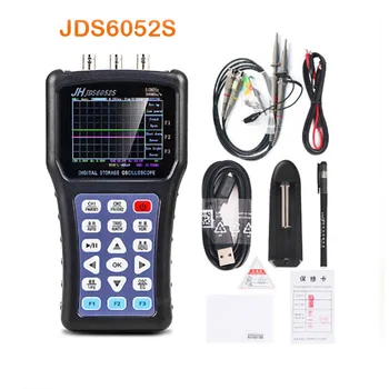 Jinhan JDS6052S multimeter oscilloscopeo Digitalno shranjevanje осциллограф 2 Kanali 50MHz 200MSa/s diy komplet osciloscopio daniu 6K