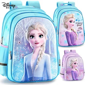 Disney Zamrznjene Elsa olaf Risanka Nahrbtnik Dekliška Shcool Vrečko Otroci Otrok Schoolbags Lep Oprtnik Baby Vrečke Darilo Za Dekle