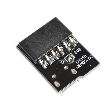 10PCS/VELIKO Za WEMOS CH340G CH340 Zlom 5V 3.3 V Mikro USB na Serijski Modul Odbor Za Arduino Downloader Pro Mini