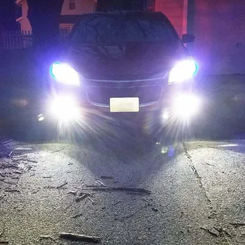 2pcs H3 100W Bela LED Avto Auto meglenke 20LED Parkiranje Vožnje Teče Lučka za Osvetlitev Spredaj