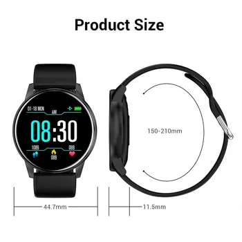 Zl01 Pametno Gledati za Ženske Krvni Tlak Monitor Življenjska doba, 7 dni Smartwatch ios Android Nositi za Huawei Samsung Telefon PK GT2