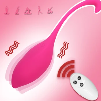 Daljinski upravljalnik Vibrator Sex Igrače za Žensko Keglove Kroglice z vibriranjem Vaginalne Zaostritev Vaditelj Kroglice Ben Wa Kroglice Muco Gejša Žogo