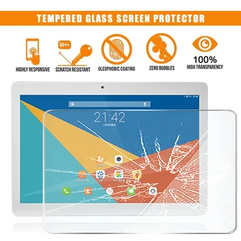 Za Teclast 98 Okta-core Tablete Kaljeno Steklo Screen Protector Premije, Odporno na Praske, Anti-fingerprint HD Jasno Filma Pokrov