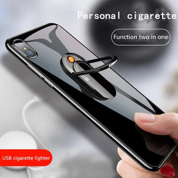 Ustvarjalne USB vtičnico za Vžigalnik Lahko Storite Mobilni Telefon Nosilec Lažji Multi-Funkcijo Cigaret Dodatki