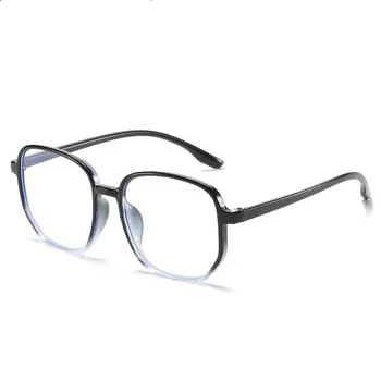 Anti Modra Svetloba Očala Ženske Pregleden Računalnik Očal Okvir Okrogla Očala Blokirajo Očala, Optično Jasno Spektakel Eyeglass
